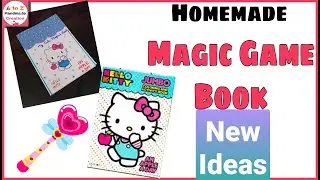 Homemade cute magic game book/ how to make new magic game book /diy cute game book/diy paper game