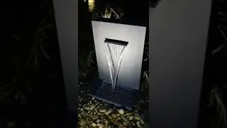 Easy DIY waterfall spillway