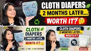 Advanso Cloth Diaper for 0-3 years | Unboxing | Experience after 2 months usage | non-paid review