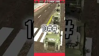 Army Jeep Cheat code in indian bike driving 3d | indian bike driving 3d new || #gaming