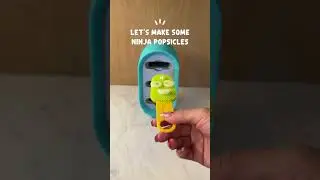 Fun Homemade Ninja Popsicles for Toddlers! #summer  #ZOKU #QuickPopMaker #Satisfying #ASMR #Healthy