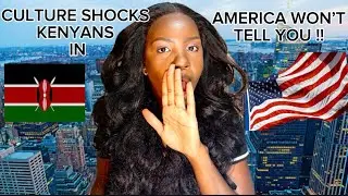 FROM KENYA 🇰🇪 TO AMERICA🇺🇸|THE CULTURE SHOCKS THAT CHANGED ME.