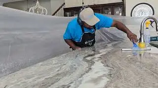 Countertop Restoration  Happy Customer.