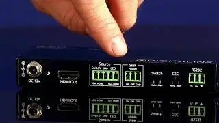 DigitaLinx DL-AS21-C 2x1 A/V Auto Switcher for Huddle Rooms
