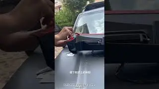 How to install Roof Spoiler VE Roof Spotlights for GWM Tank 300 Haval Jetour Traveller T2