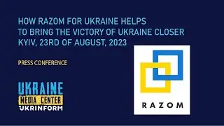 Press conference: How Razom for Ukraine helps to bring the victory of Ukraine closer