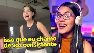 PROF DE CANTO REAGINDO A UMA VOZ CONSISTENTE - QUEREN SANTOS