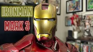 Ironman Mark 3 Sidehshow maquette showcase