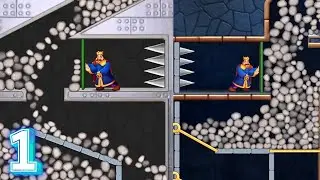 🕹 Royal Pin: King Adventure &mdash; Прохождение игры &mdash; Все уровни 1&ndash;30 &mdash; Головоломки