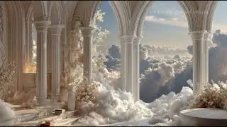 ✨ Inside the Angel Cloud Palace | A Heavenly Mansion Above the Skies