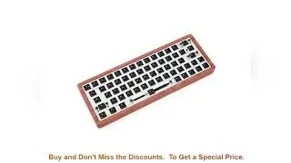 Amazing hot swappable gk64 gk64x pcb Custom Mechanical Keyboard rgb smd switch leds type c usb port