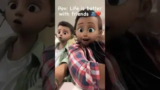 Life = friends 🫂❤️| #bollywood #viral  #friendship #songs #shorts #yt
