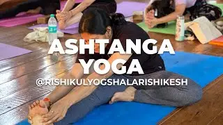 Ashtanga Yoga Session During Yoga Teacher Training in Rishikesh | Rishikul Yogshala Rishikesh