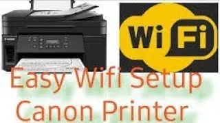 Easy wifi setup Canon GM 4070 printer connect mobile  ,LAPTOP 🖨