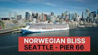 Norwegian Bliss Cruise Ship - Alaska Cruise - Pier 66 - Seattle