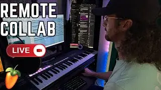 Making Beats in FL Studio through Parsec with my boy Zay! (3 Months Producing)