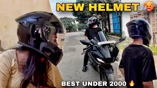 Vega Bolt Helmet review | Bought New Bike Riding Helmet Best under Rs.2000 😍
