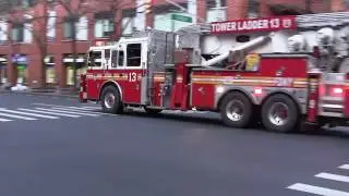 FDNY Responding to and on Scene for a 10-40 Code 2 (Electrical Fire)