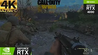 S.O.E Stop the Train/Next-Gen Immersive Ultra Graphics/RTX4090 [4K UHD 60FPS] Call of Duty WWII