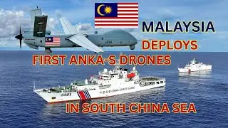 Eyes on the Sea - Malaysia Gets Its First Anka-S Drones for South China Sea Patrols!