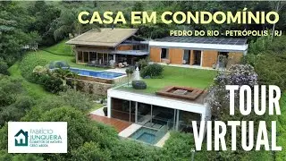 [VENDIDA] Casa moderna com projeto assinado em condomínio próximo à Itaipava | Tour virtual completo