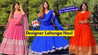 Myntra Lehenga Haul! | Branded Designer Lehengas for Engagement,Sangeet,Wedding 🥰&hearts;️