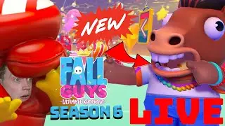 🔴 LIVE - STOP HORSING AROUND - NEW HORSE HEAD SKIN! -  FALL GUYS SEASON 6