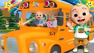 🚌 Wheels on the Bus Go Round 🎶 | Nursery Rhyme FUN!