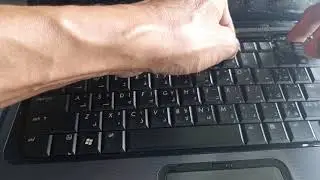 How to clean keyboard not working COMPAQ PRESARIO V6000 LAPTOP PART 1
