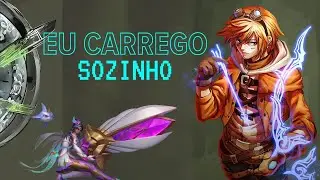 Ensinando Jogar de ADC solo VS Suporte RUIM ou sem SUP