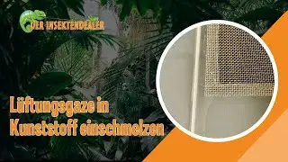 Edelstahlgeflecht unl&ouml;sbar in Kunststoff einschmelzen