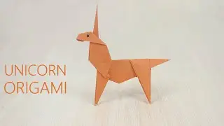 How to Make a Paper Unicorn - Origami Unicorn Tutorial