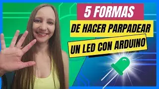⚡ Cómo hacer PARPADEAR un LED con Arduino - TIMERS e INTERRUPCIONES