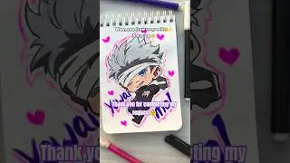 Thumb dance with GOJO👁️🩵 #gojo #jujutsukaisen #jjk #shorts #trending #viral #art