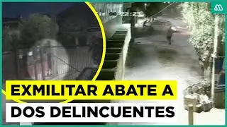 Exmilitar abatió a dos delincuentes que lo asaltaron