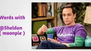 Big bang theory vocabulary