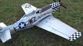 Flying  the FMS 1450mm V2 P-51 Mustang.  WOW!!!!