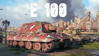 World of Tanks E 100 - 7 Kills 10,7K Damage