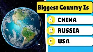 How Good is Your Geography Knowledge? 🌎🧠🤔 Geography General Knowledge Quiz | Mega Quiz