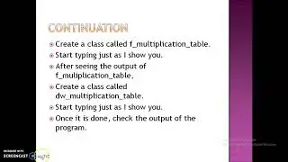 Create A Java Program To Display The Multiplication Table Of A Number Using While, For And Do while