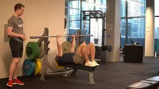 Feet Up Bench Press