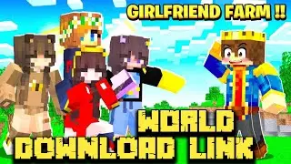 @GamerFleet  NEW UPDATE SURVIVAL WORLD DOWNLOAD LINK WITH GIRLFRIEND FARM FOR MCPE