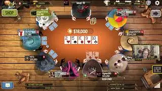 Kris getting out-bluffed