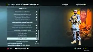 Call of Duty Ghosts Create Your Soldier + Helmet, Suits, Skin Tone, Body Size, & More!