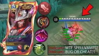 NEW META CLINT FIGHTER EMBLEM FOR SPELLVAMP H&Aacute;CK BUILD!🤯🔥 (100% BROKEN EMBLEM!) - MUST TRY! - MLBB