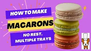 How to make multiple colors of macarons.