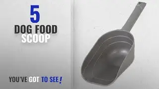 Top 5 Dog Food Scoop [2018 Best Sellers]: Petmate 24087 Food Scoop W/Microban 2 Cup