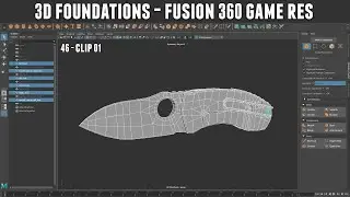 3D Foundations - Fusion 360 Game Res 09