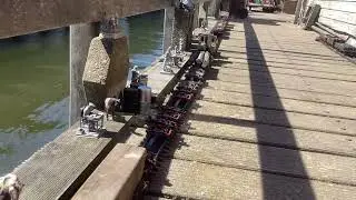 Custom Billy, whistle and chuffer, Custom Colour, new created tender pulls four kilo logging cars
