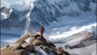 Way to mountain region of Nepal Tibet